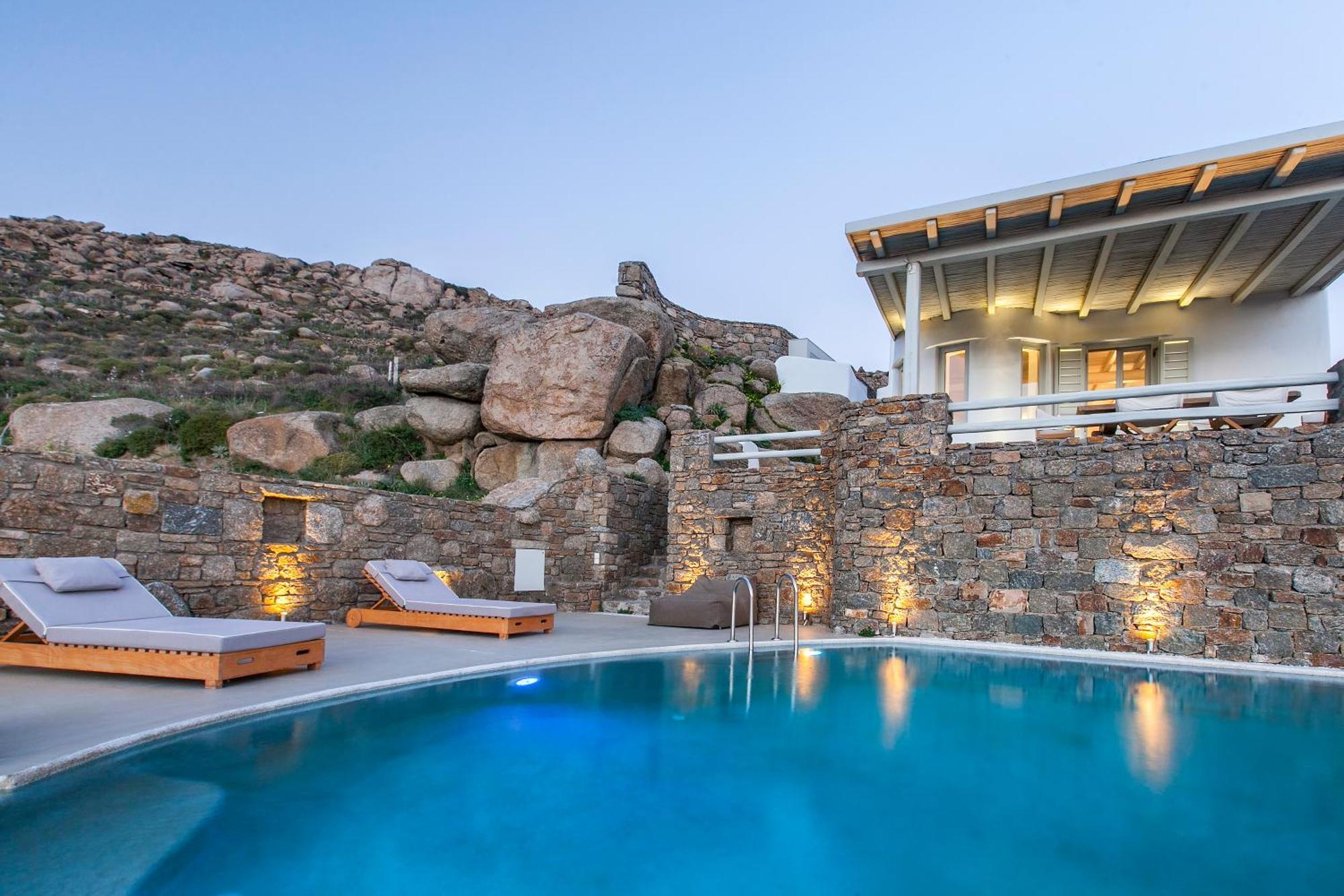 Breathtaking 6 Bed In Platis Gialos Exteriör bild